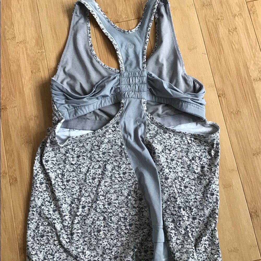 Lululemon Racer Back Tank cute print Size …